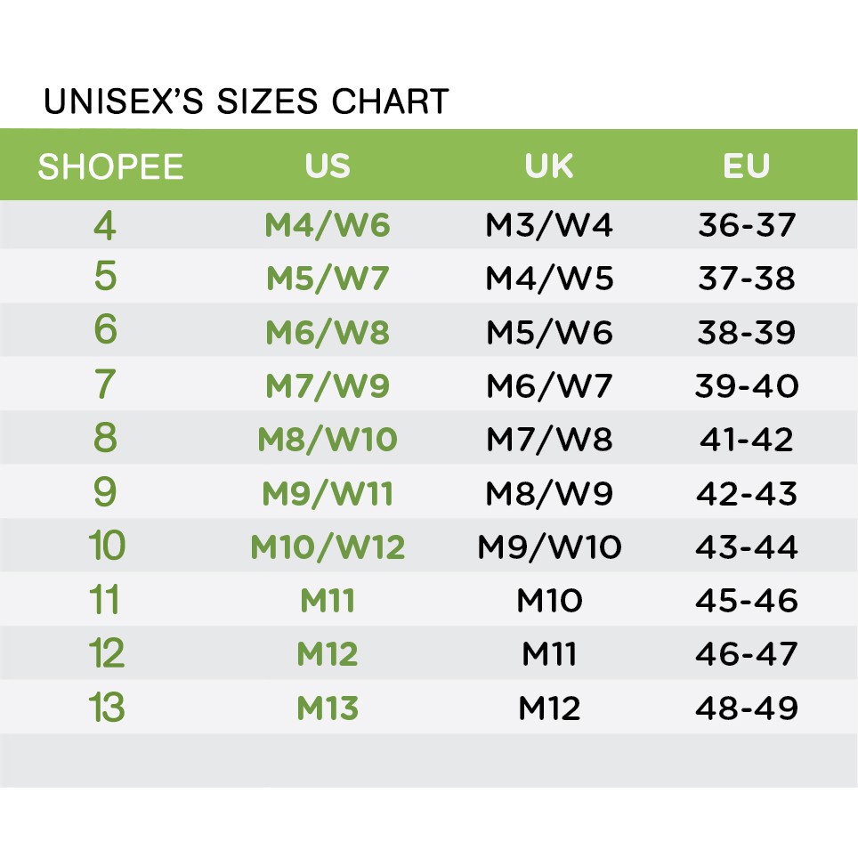 crocs size chart m11