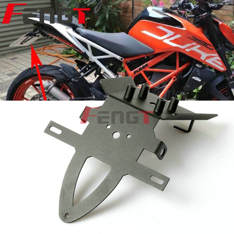 ktm duke 390 license plate holder