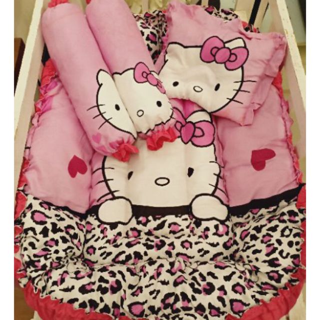 HELLO KITTY BABY NEST/CRIB NEST/CO SLEEPER/CRIB COMFORTER ...