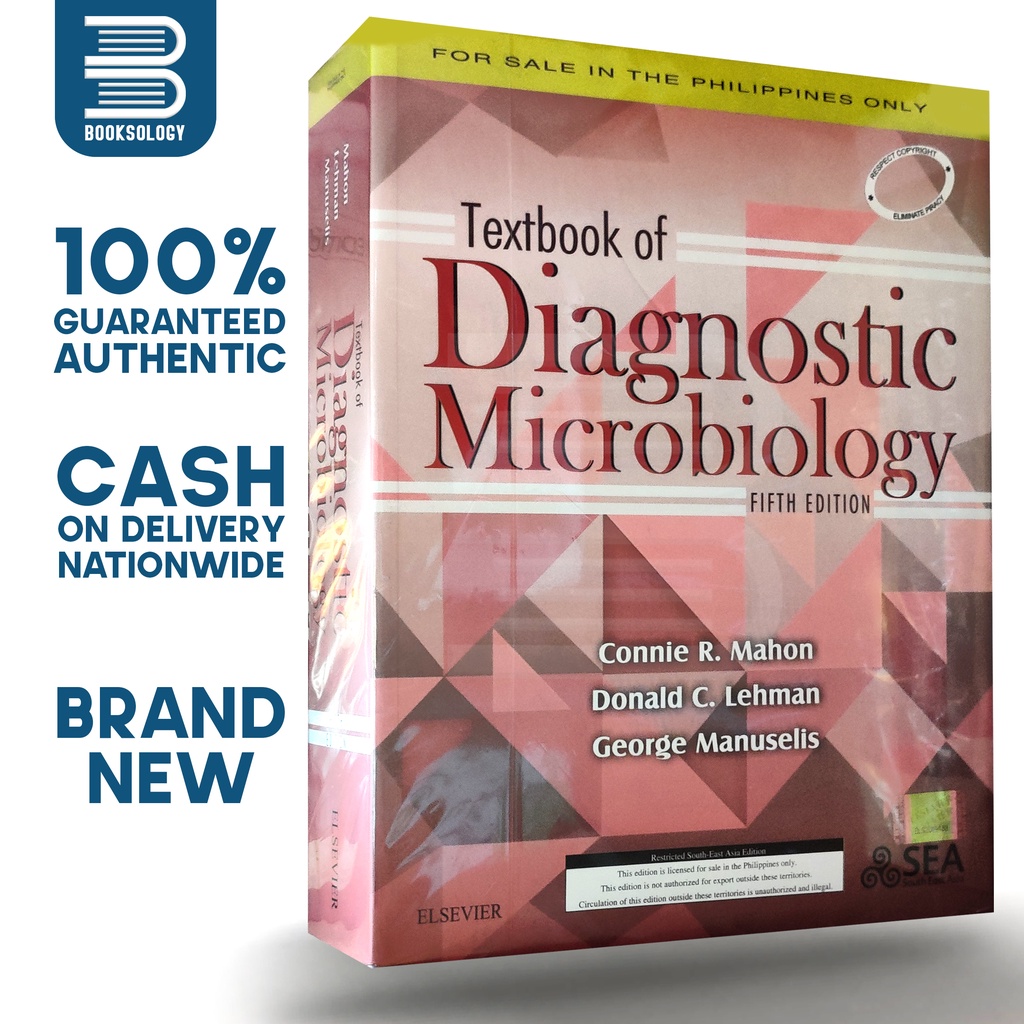 Featured image of TEXTBOOK OF DIAGNOSTIC MICROBIOLOGY Fifth Edition - Connie Mahon | Lehman | Manuselis