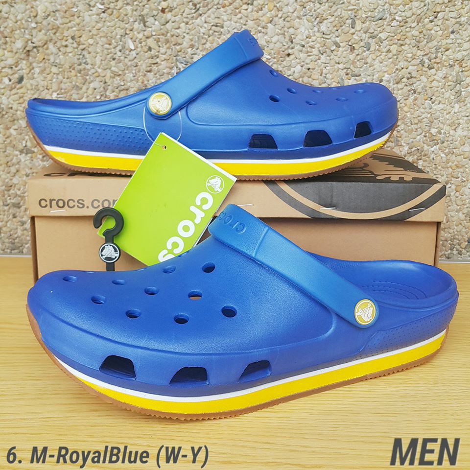 royal blue crocs