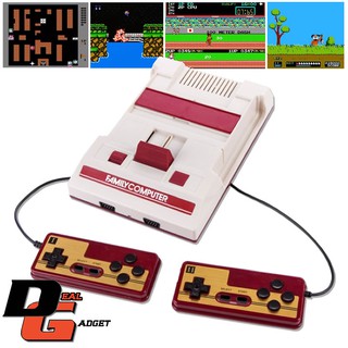 Family Compact Computer with Classic Games Game Console Retro Console with Built-in Games Famicom
