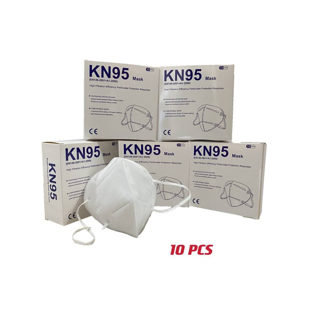10 PCS KN95 5 Layers Face Mask for Unisex Shopee Philippines