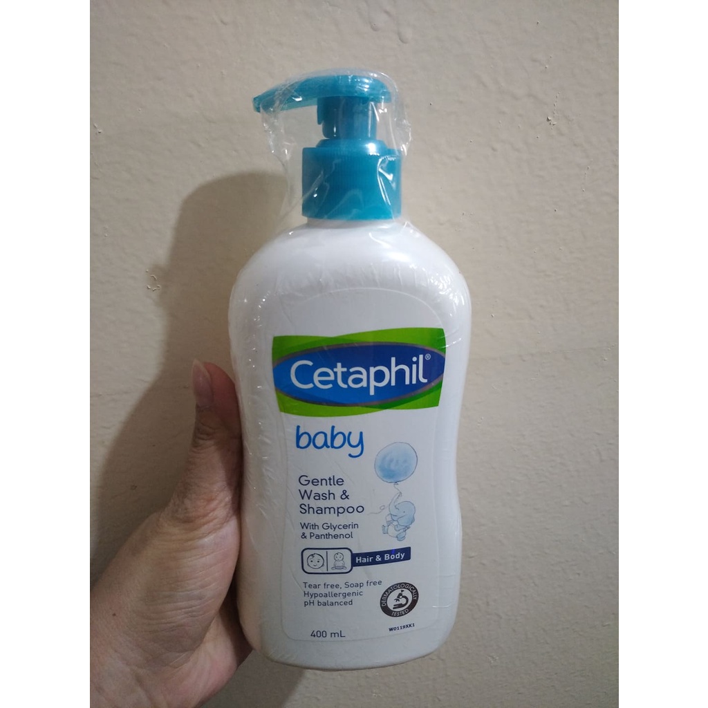 Cetaphil Baby Gentle Wash and Shampoo pump 400ml Shopee Philippines