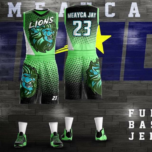 black sublimation jersey