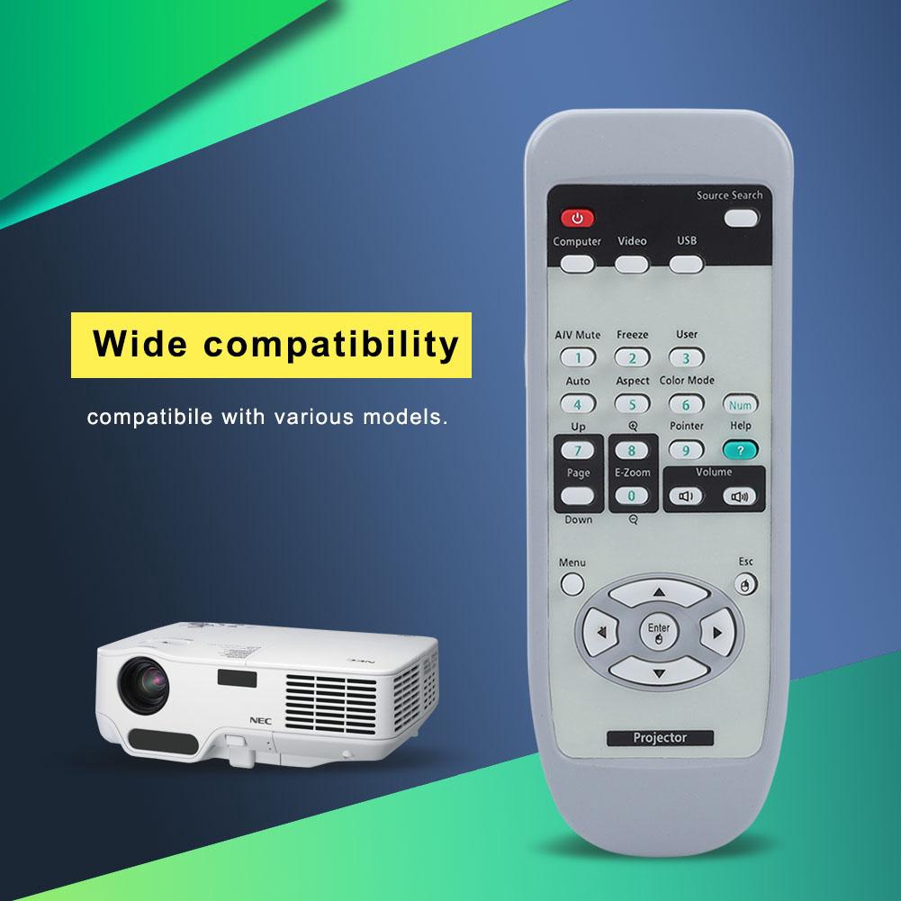 83C 83V+ 822P 83 KubKugo Universal Replacement Remote Control fit for Epson Projector PowerLite 400W 410W 822 