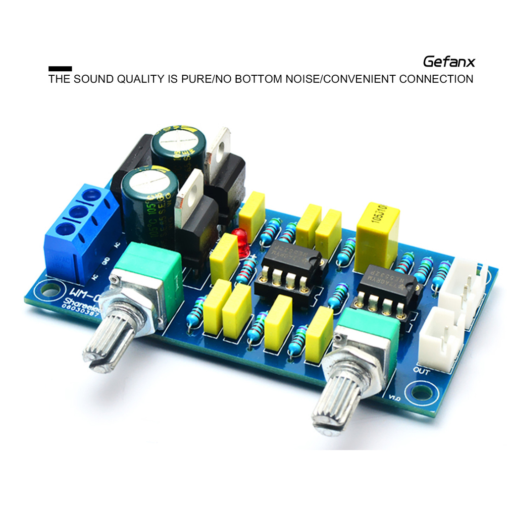 GX Lowpass Filter Amplifier Subwoofer Tone Preamp Board Bass HiFi