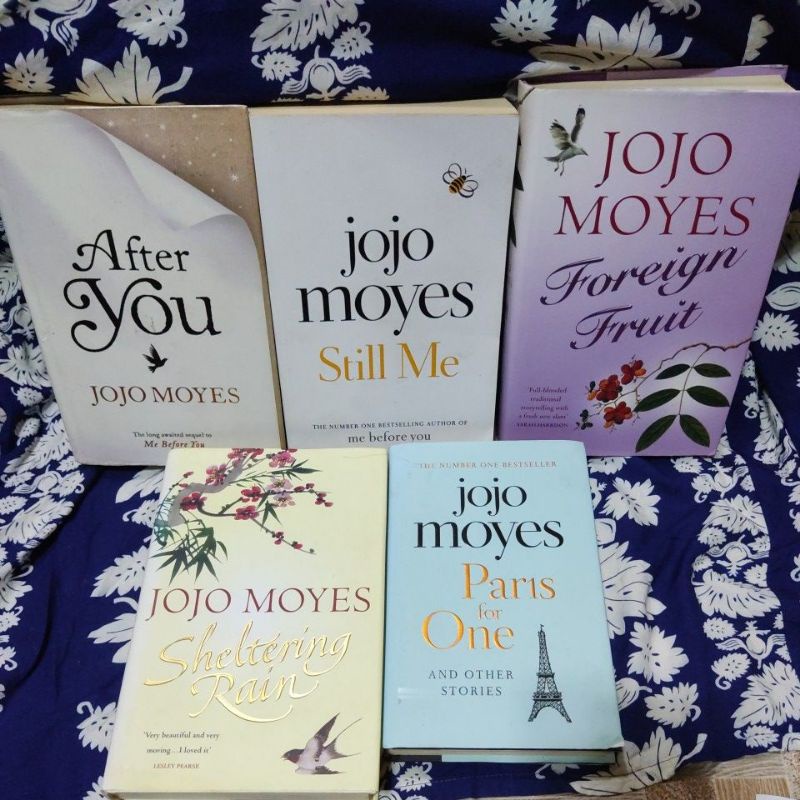 Featured image of After you Still me Foreign fruit Sheltering rain Paris for One by Jojo Moyes