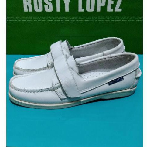 rusty lopez white shoes
