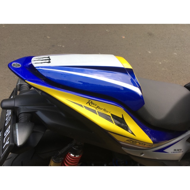 Single seater aerox single seater yamaha aerox 155 seat Cover aerox