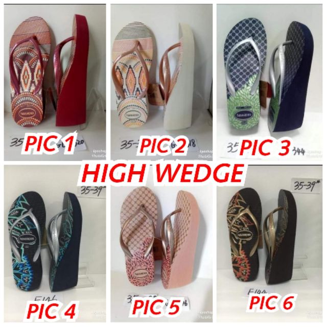 havaianas high wedge