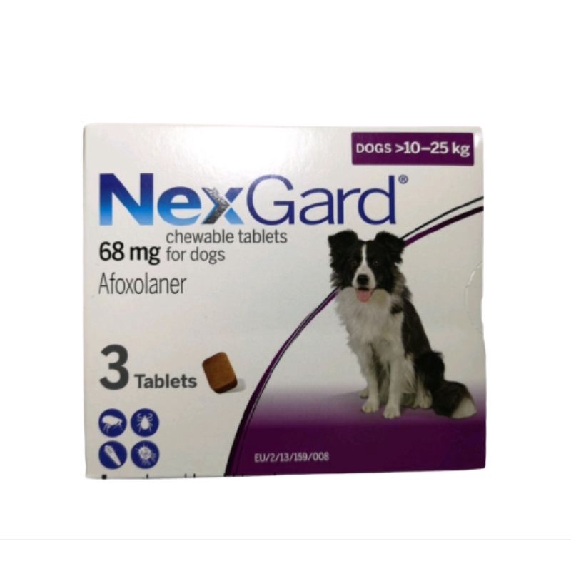 Medicine And demodex Dogs, NEXGARD size L (10-25 kg) Sell per box Contents 3 ORIGINAL MERIAL IMPORT #1
