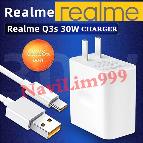 Realme Charger Original Fast Charger 20w Micro Usb+type C Cable Adapter 