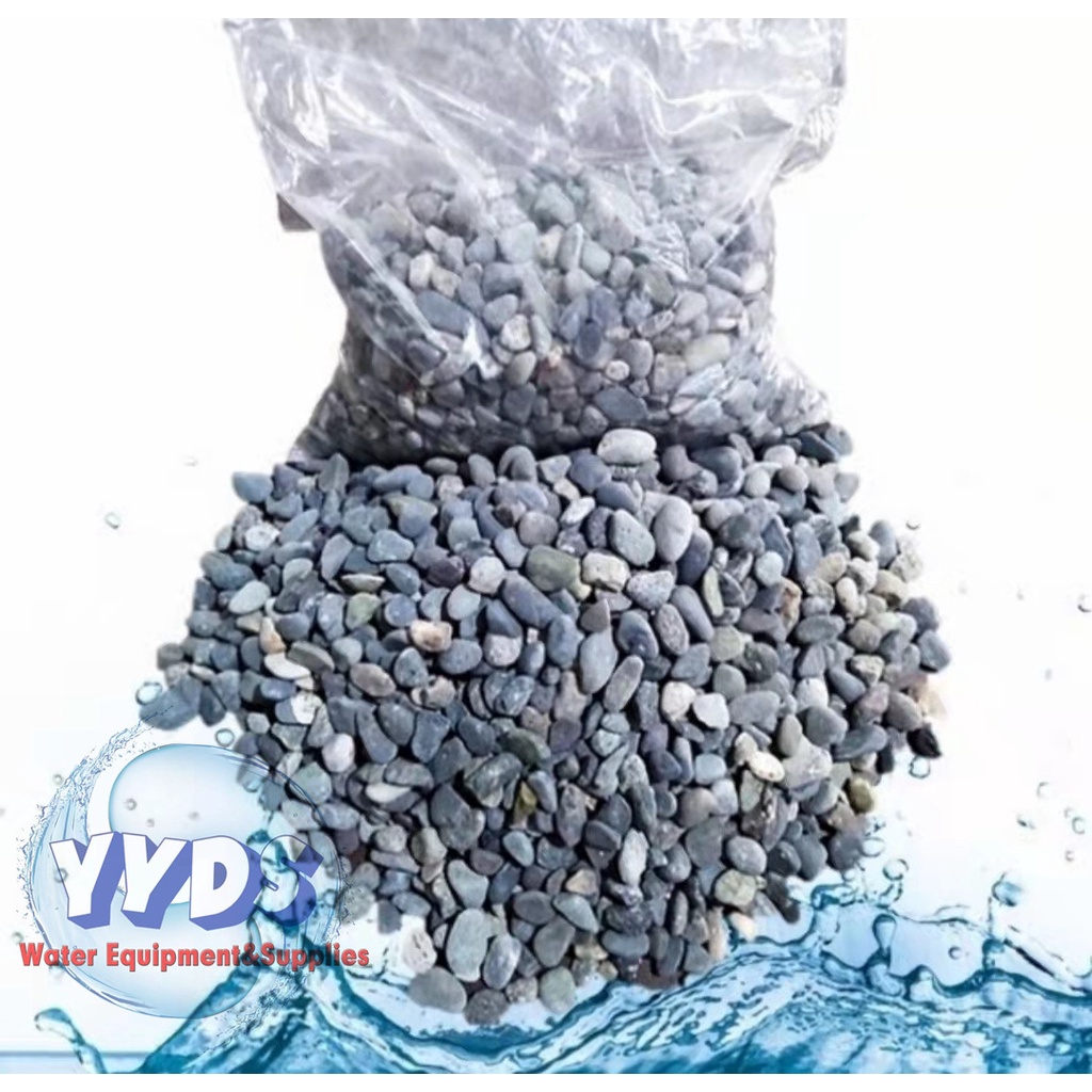 1KG PEBBLES #5/#10/#15 for FRP Multimedia Elements/Aquarium/Water Filtration System / Water Station