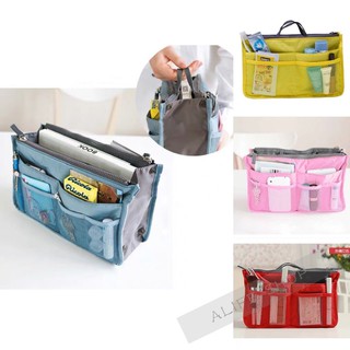 Travel Bag Organizer Purse Organizer,Insert Handbag Organizer Bag；Dual Bag Organizer Travel Pouch