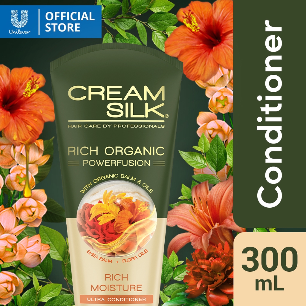 Cream Silk Rich Organic Powerfusion Rich Moisture Ultra Conditioner