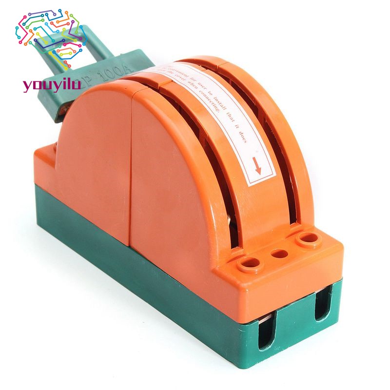 100A Two Pole Disconnect Double Throw Switch for Circuit Breaker Back