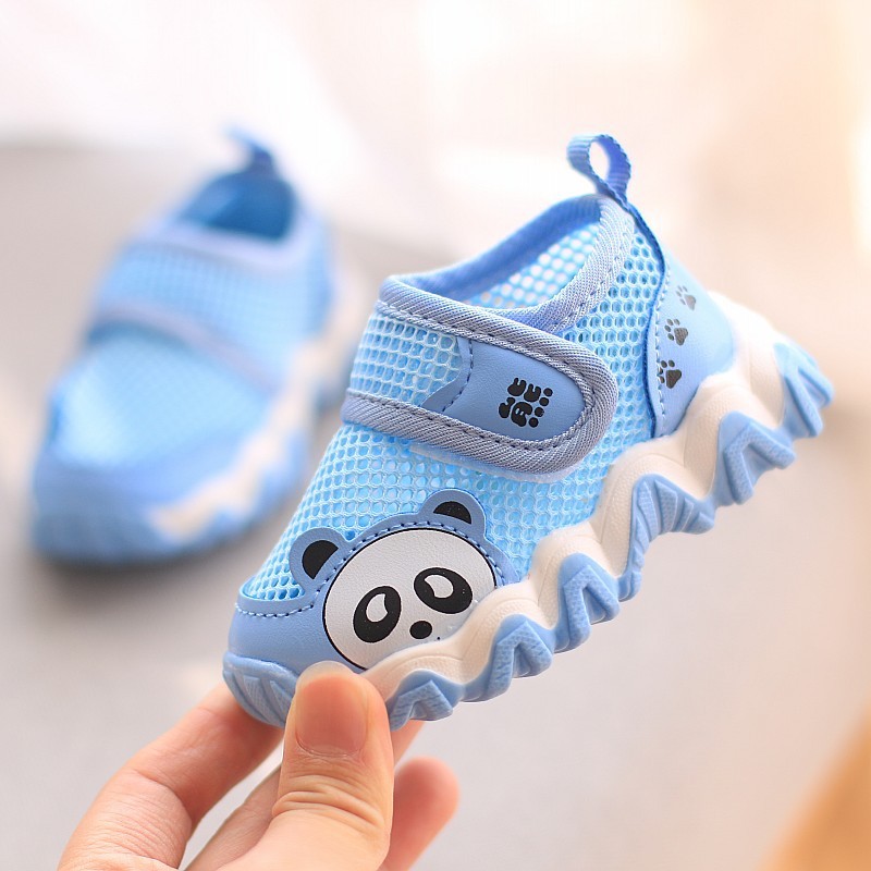 mesh baby walking shoes