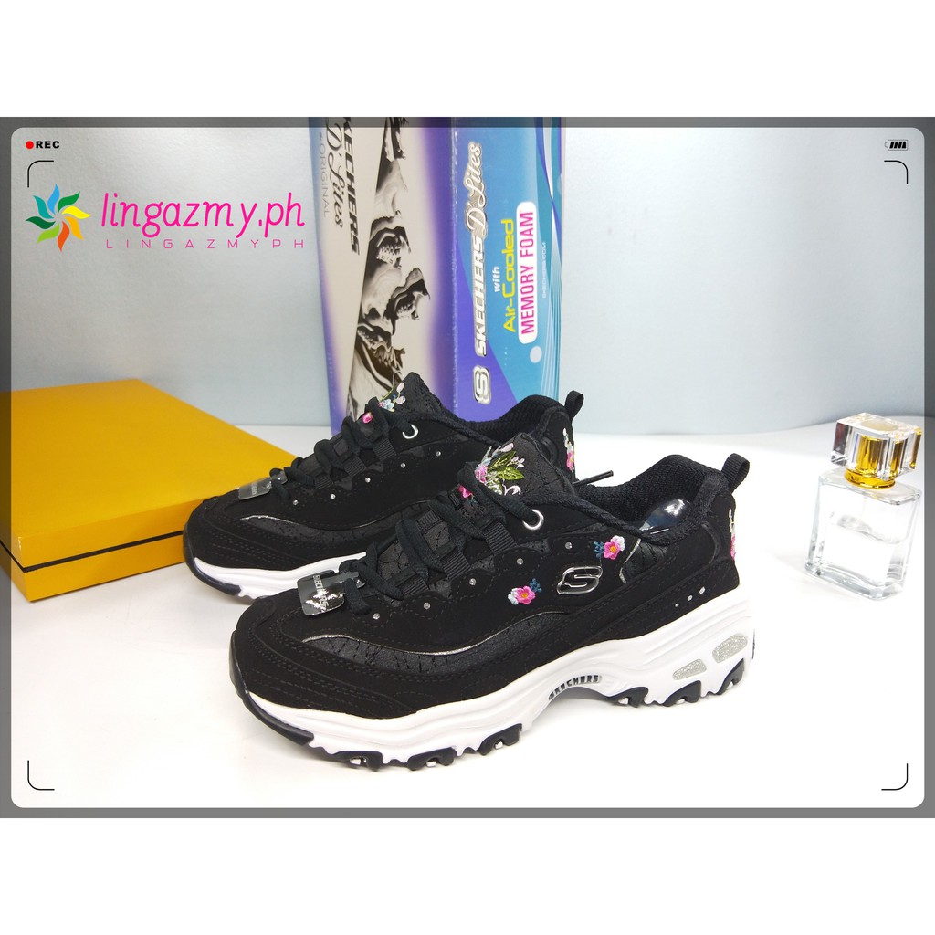 skechers embroidered shoes