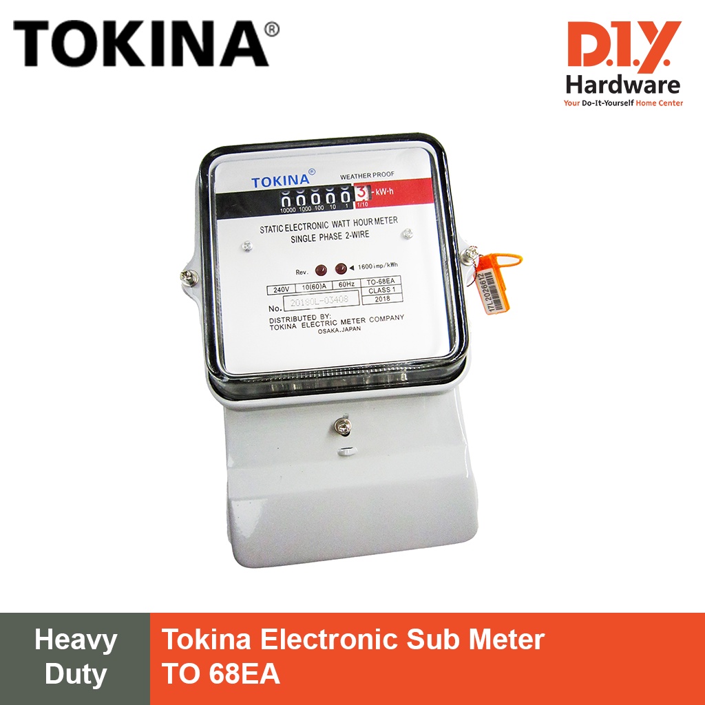 Tokina Electronic Sub Meter HighQuality Electric Meter Shopee