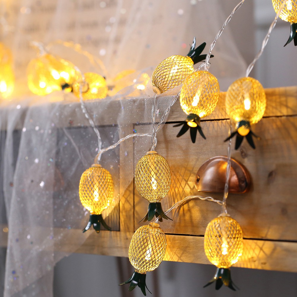 gold string lights for bedroom