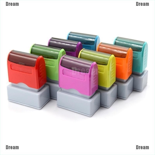 <Dream> custom pre self inking office company personalized return address rubber stamp