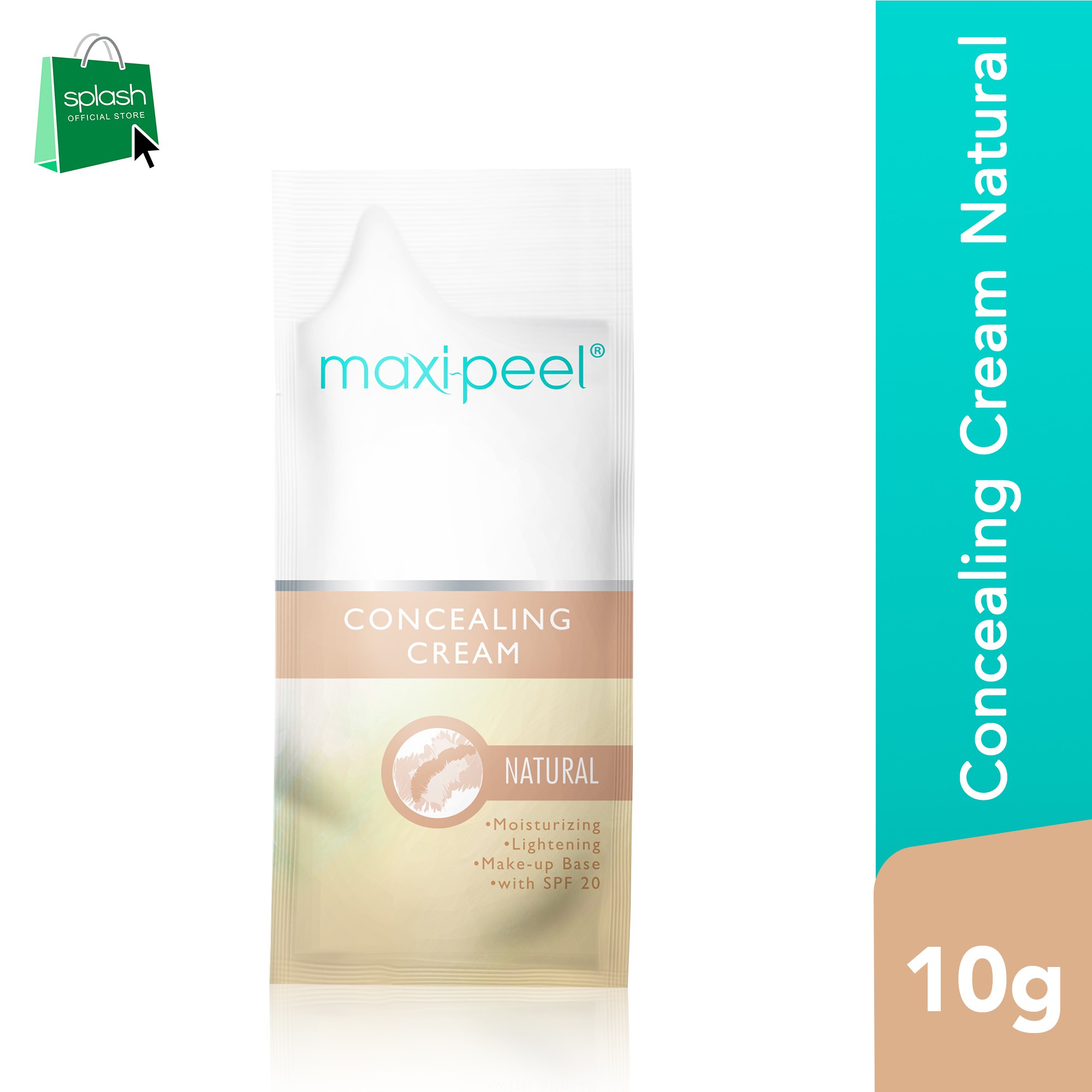 MaxiPeel Concealing Cream Natural 10g Shopee Philippines