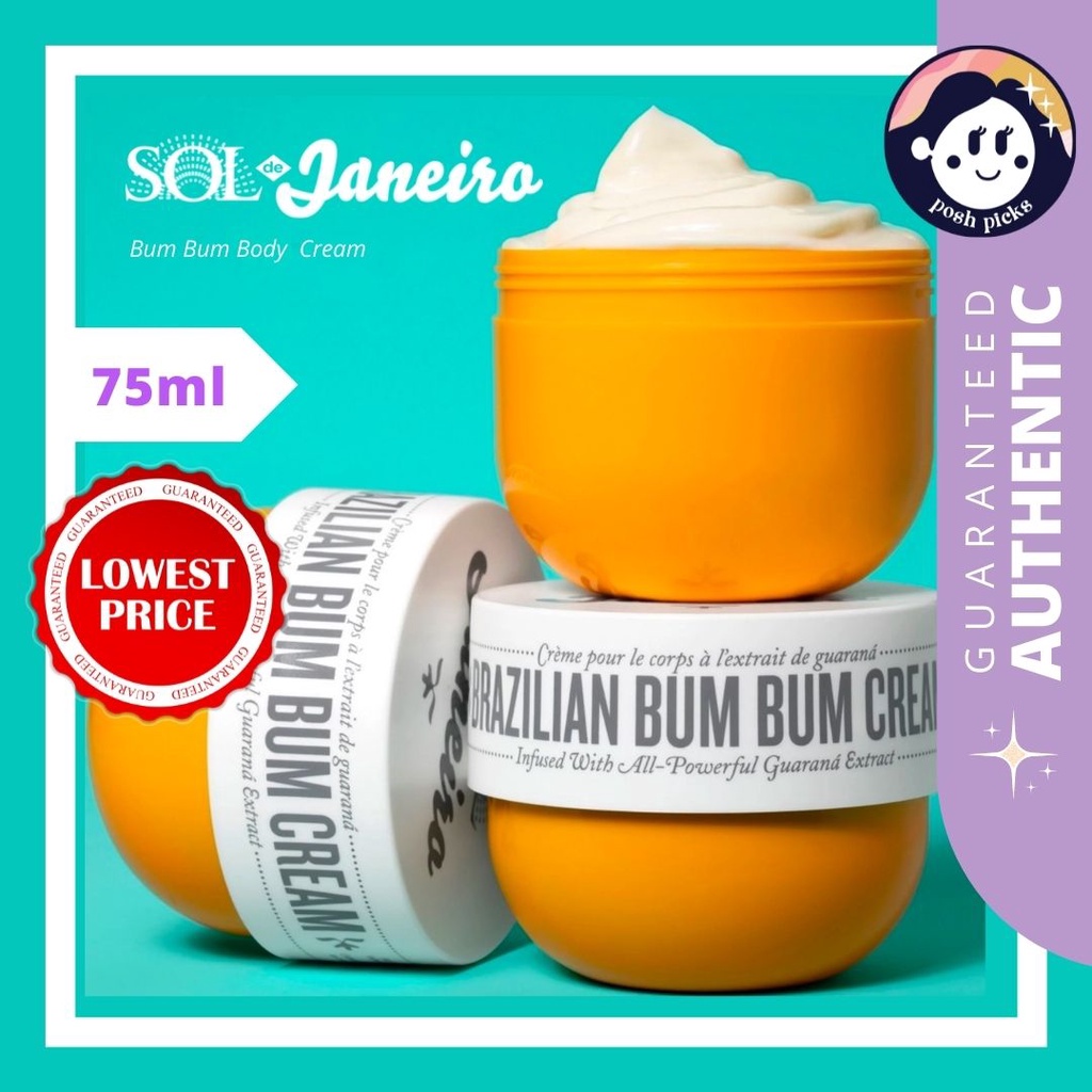 Sol De Janeiro Bum Bum Body Cream & Scrub | Shopee Philippines