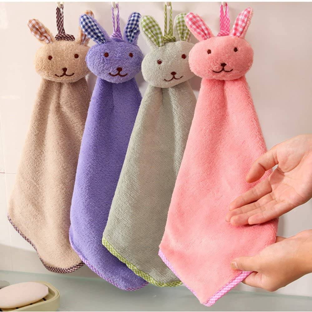 baby pink hand towels