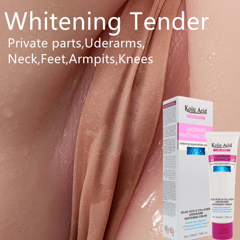 Quick Whitening Sensitive Area Whitening Cream Underarms Armpits Black Legs Knees Privates Bikini In