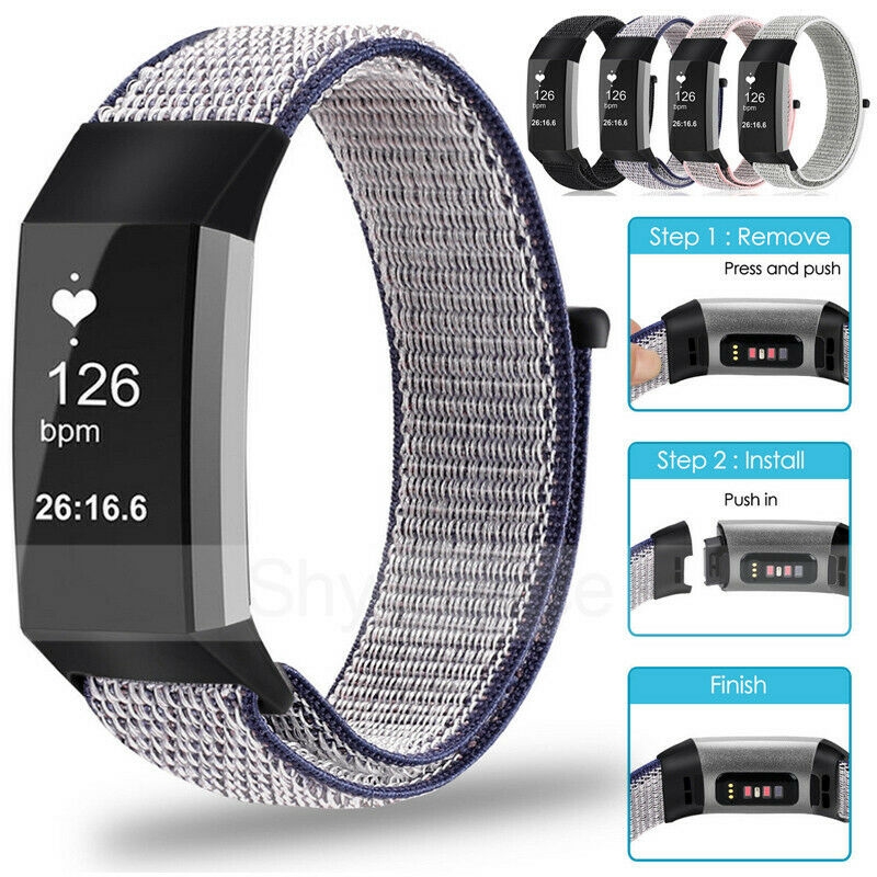 fitbit charge 3 cloth band