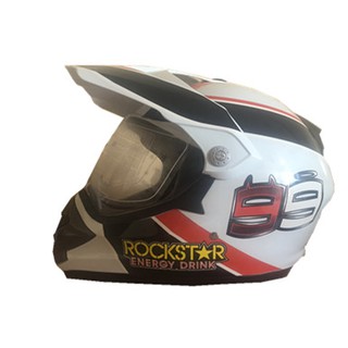 motocross helmet with visor