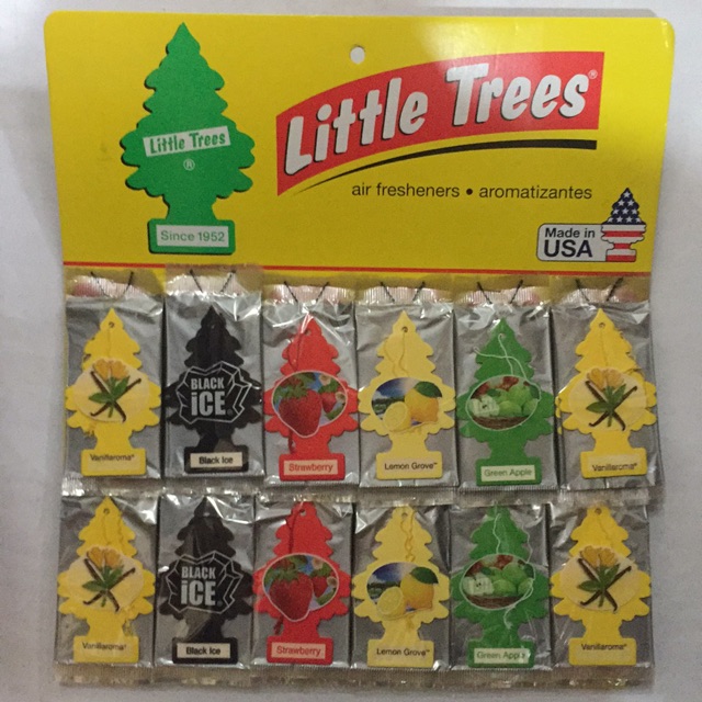 LITTLE TREES AIR FRESHENER PER PACK(piece) | Shopee Philippines