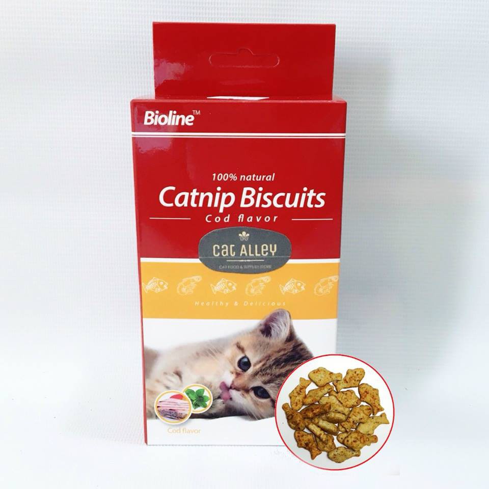 BIOLINE CATNIP BISCUITS 80g Shopee Philippines