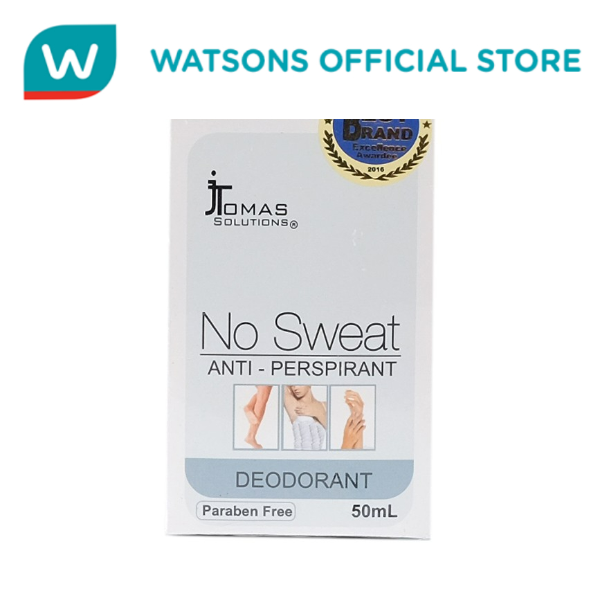 J TOMAS No Sweat Antiperspirant Deodorant 50ml Shopee Philippines