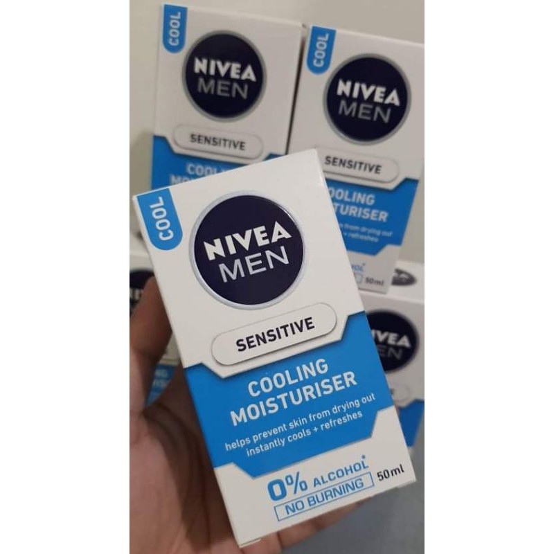 nivea sensitive cooling moisturiser