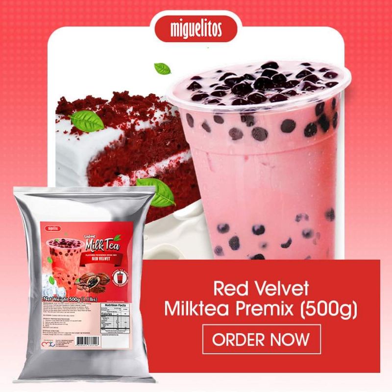 RED VELVET MILKTEA POWDER (500g & 1KG) Shopee Philippines
