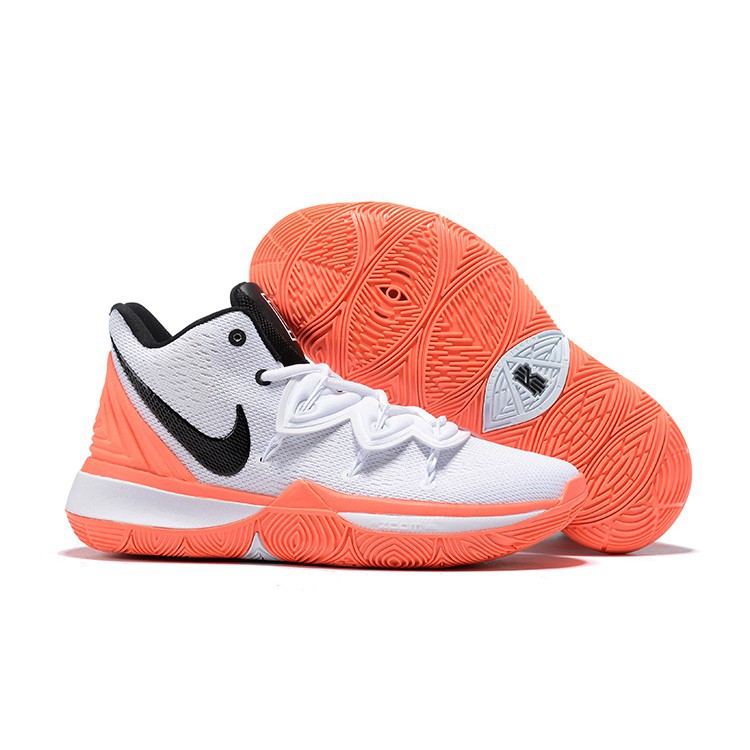 orange kyrie shoes