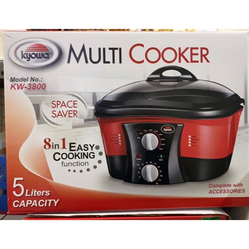 KYOWA 8in1 Multi Cooker KW-3800 [Authentic] - COD | Shopee Philippines