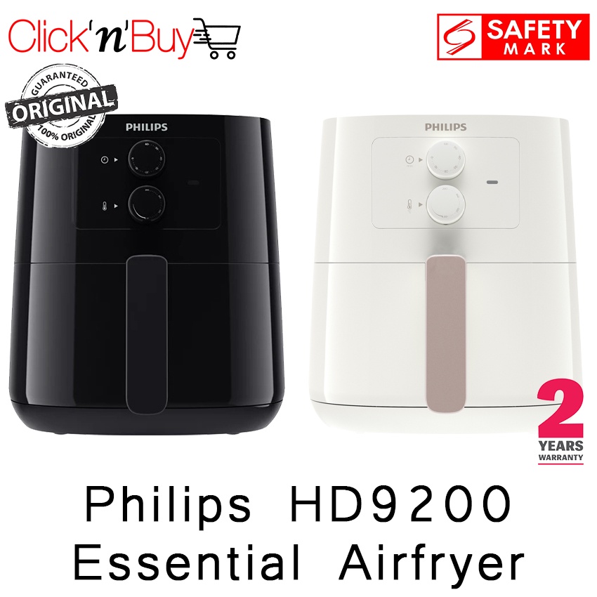 Philips HD9200 Essential Airfryer. Philips HD9200. Fry with up to 90