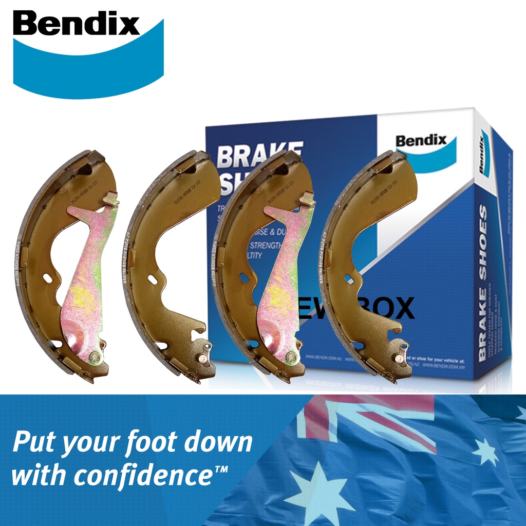 Bendix Brake Shoe DS12301/BS5089 Set for Hyundai Starex 19972003