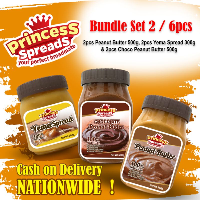 Princess Spreads Bundle Set 2 (6pcs) Shopee Philippines