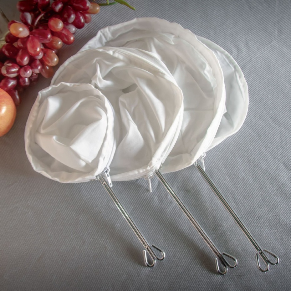 Milk Tea Filter Bags With Handle Coffee Cotton Cloth Strainer Tea