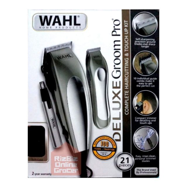 wahl hair clipper gift set