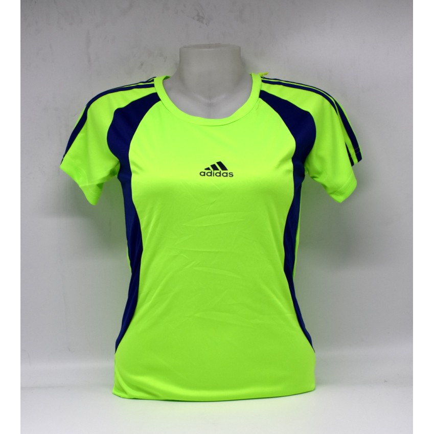 adidas neon green t shirt