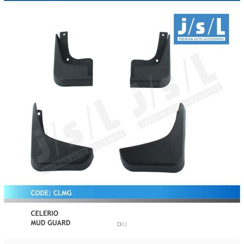 celerio mudguard