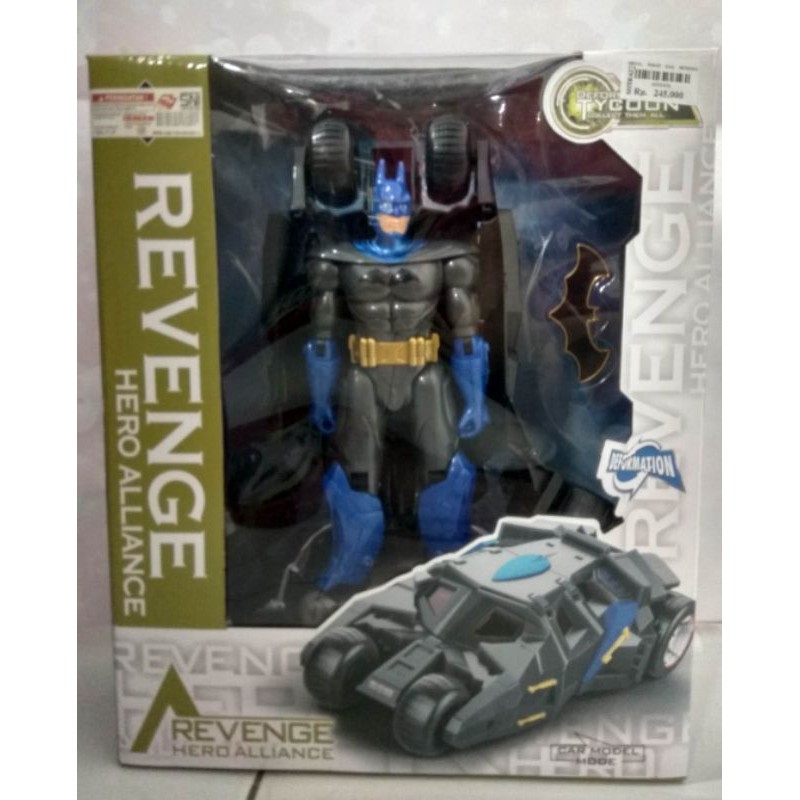 Action Figure Batman Deformation Car / Robot Batman Transformation So Car |  Shopee Philippines