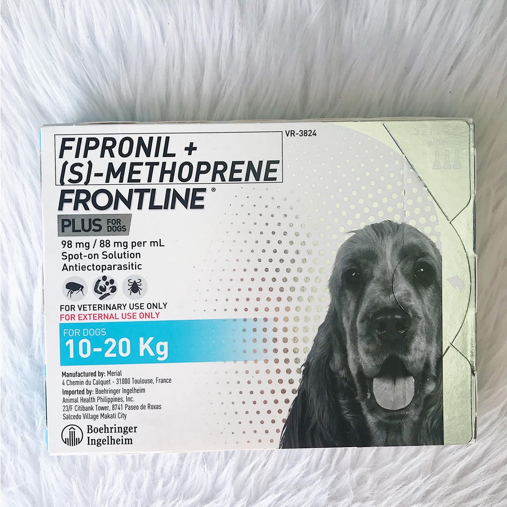 Fipronil and Methoprene (Frontline Plus®)