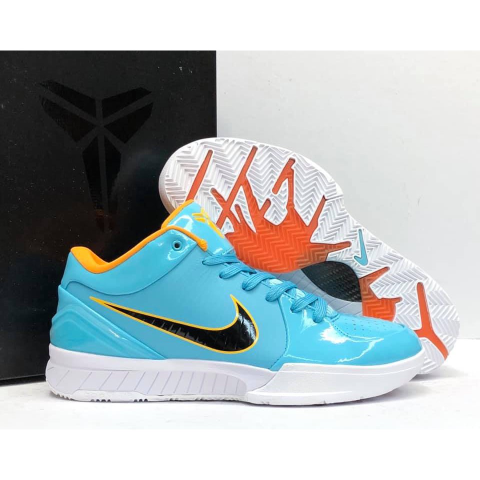 light blue and yellow nike shoes