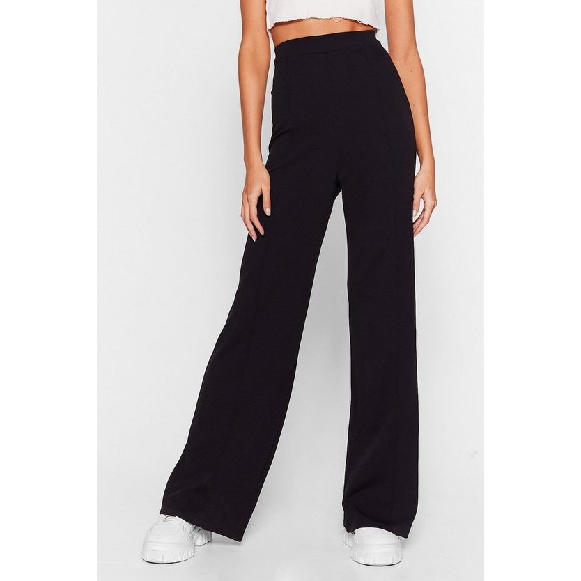 Wide Flare Pants Officewear Casual Party | Shopee Philippines